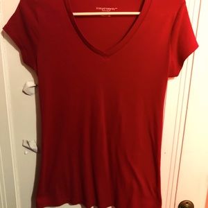 Liz Lange maternity top medium red